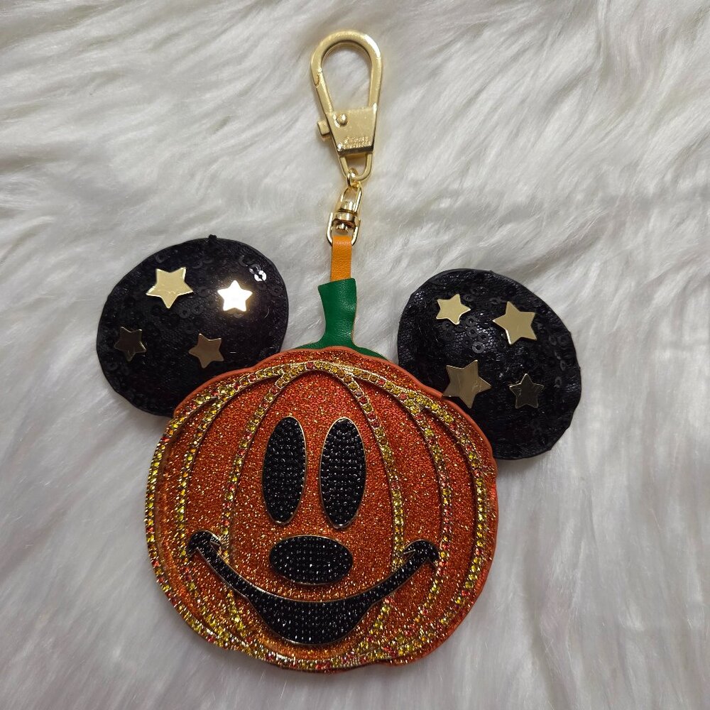 Disney x BaubleBar Pumpkin Mickey Mouse Keychain
